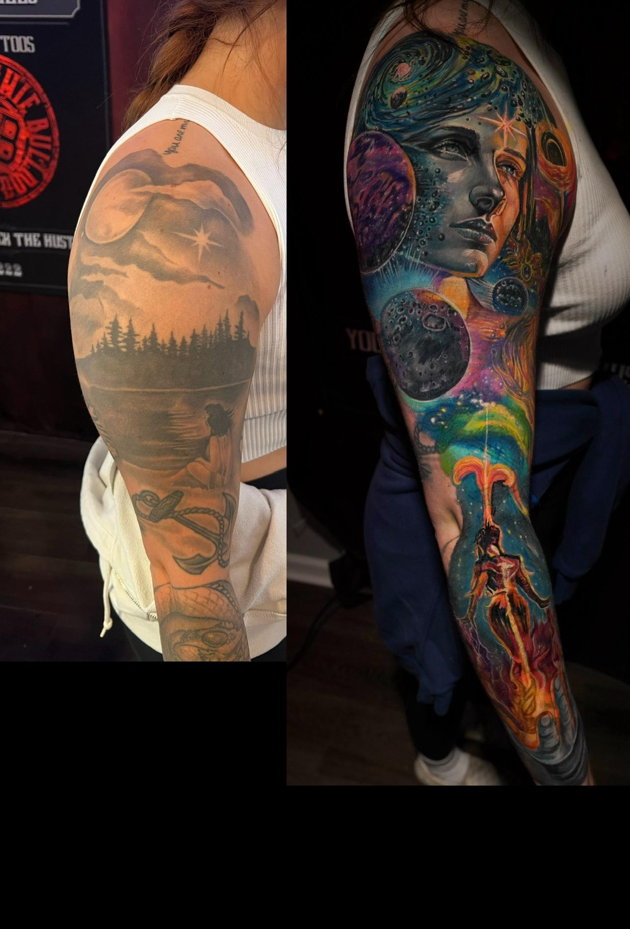 Sanel valles cover up tattoo specialist NJ